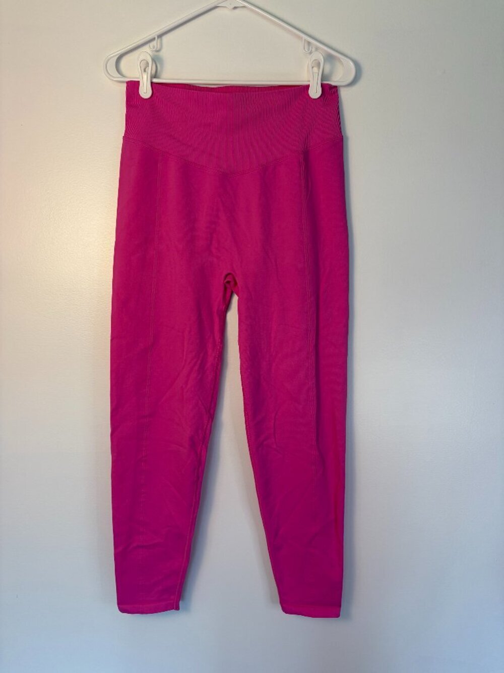 Pink Victoria Secret Hot Pink High Waist Workout Leggings